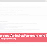 Aufbau ILIAS-Kurs über asynchrone Arbeitsformen