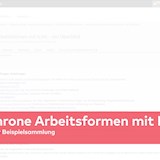 Aufbau ILIAS-Kurs über asynchrone Arbeitsformen