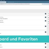 Dashboard und Favoriten 2022