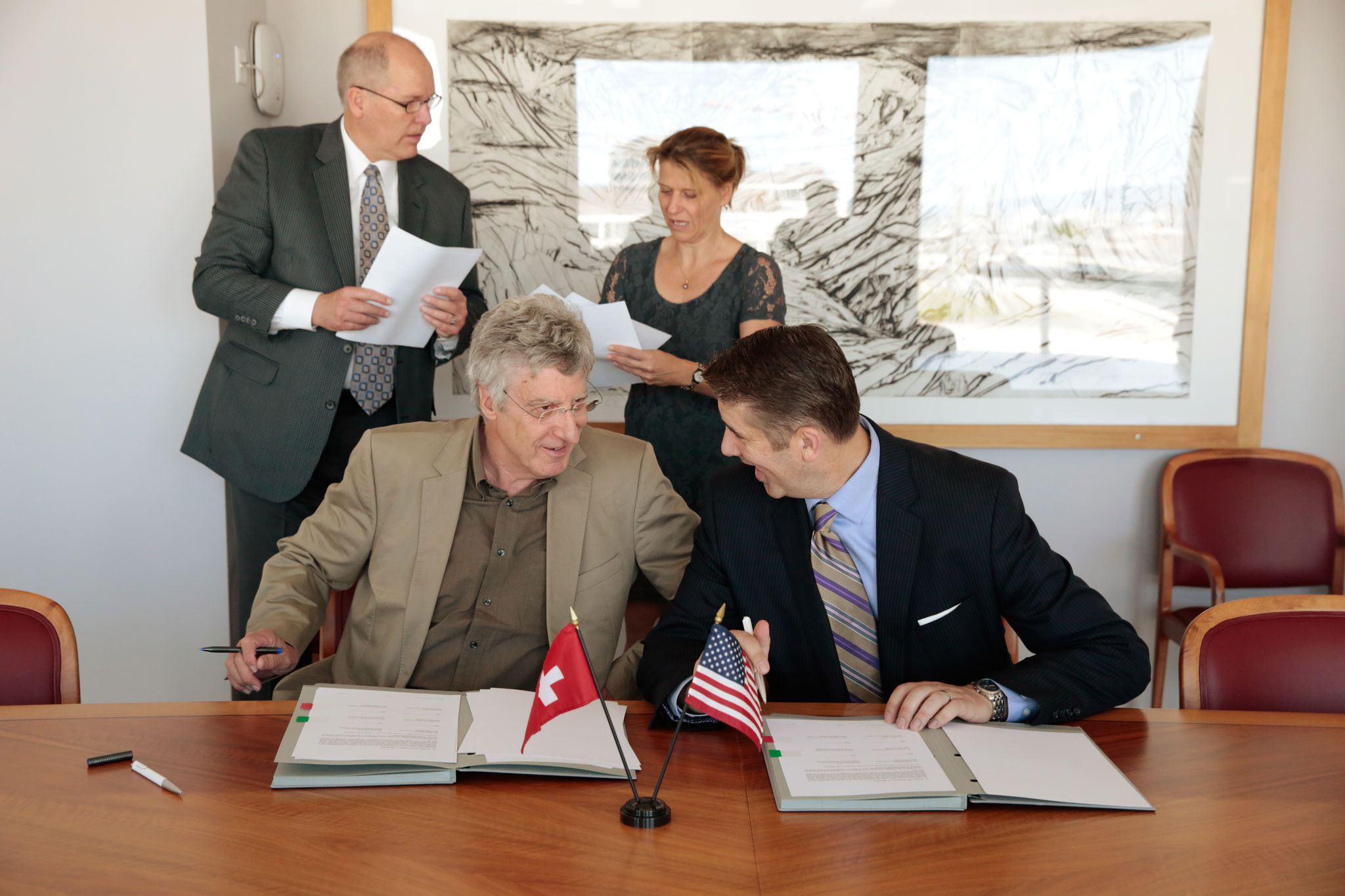 Signing Ceremony PH Zürich mit Utah Valley University 