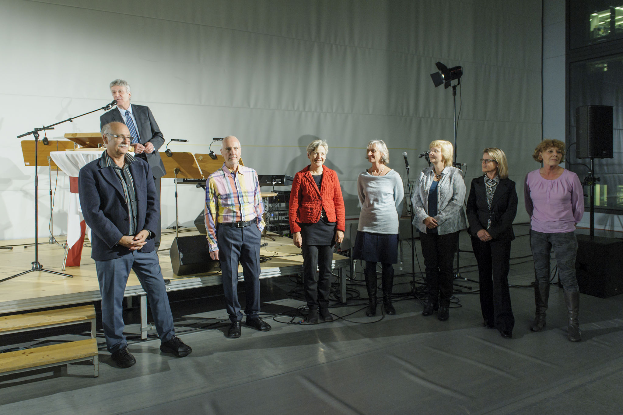 Verabschiedung von Prof. Dr. Walter Bircher, Rektor der Pädagogischen Hochschule Zürich, am Donnerstag (17.12.15) am Standort der Ausbildungsstätte in Zürich. Foto: Markus Forte