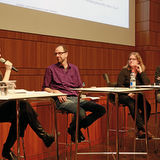 An der Podiumsdiskussion zum Umgang mit Sexualität in der Schule und Hochschule wurde rege diskutiert.