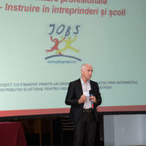 Rolf Gollob vom Zentrum Inernational Projects in Education (IPE) der Pädagogischen Hochschule Zürich betonte die Wichtigkeit der Berufswahlorientierung in seiner Ansprache.