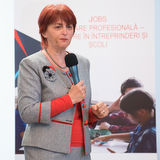 Liliane Preoteasa (Projektmanagerin JOBS in Rumänien).