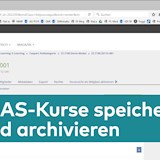 ILIAS-Kurseinhalte (Modulveranstaltungen) speichern und archivieren