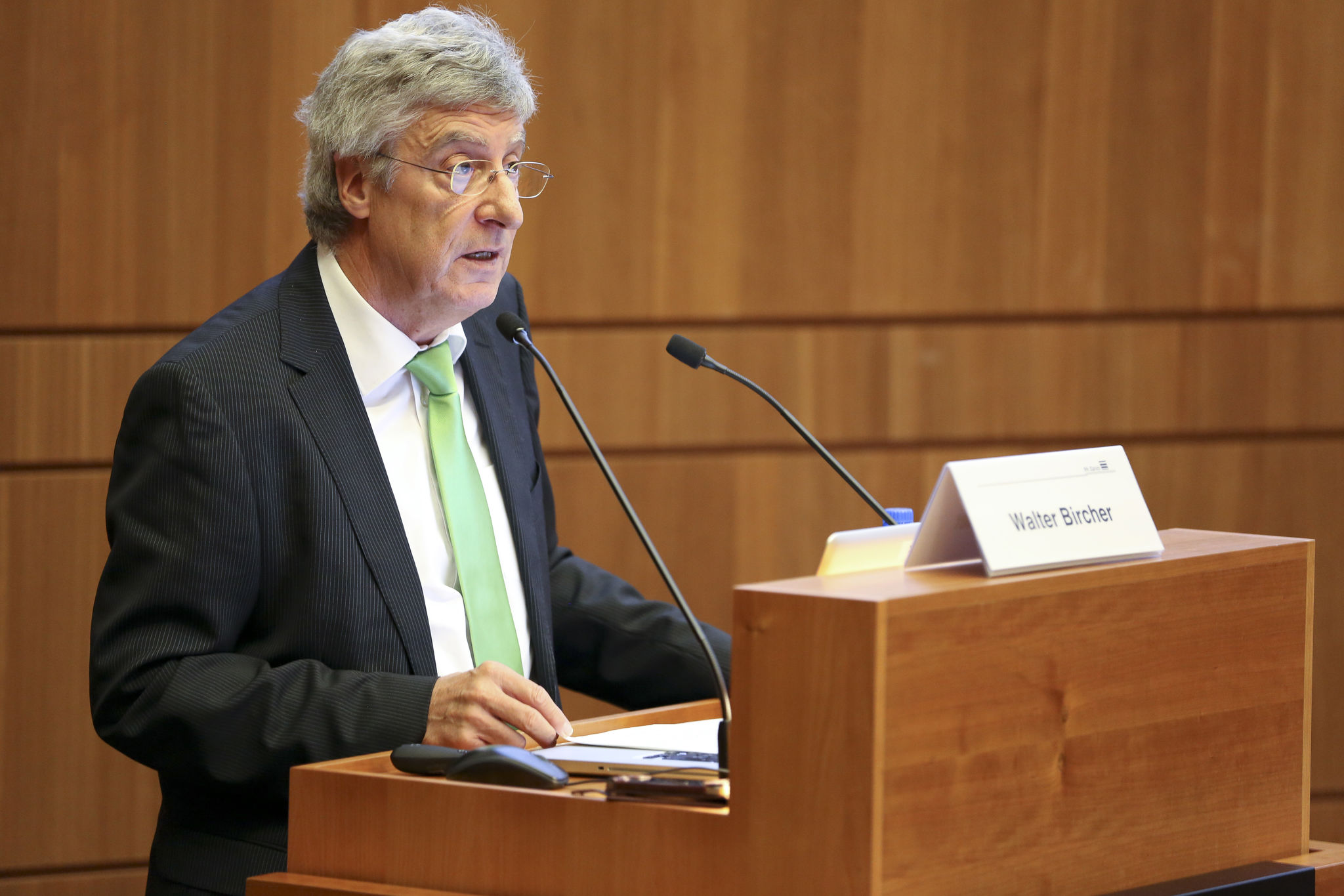 Rektor Walter Bircher